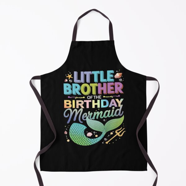 Item preview, Little Brother of the Birthday Mermaid Family Matching  designed and sold by FadeOfThrone.