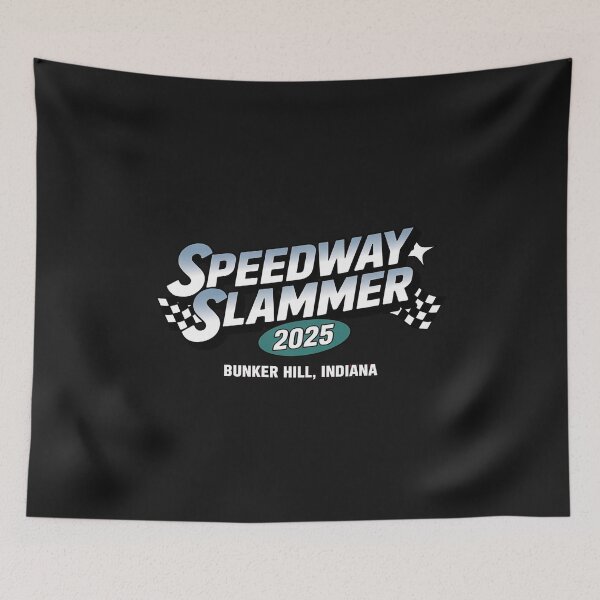 Item preview, Womens Speedway Slammer - Bunker Hill, Indiana designed and sold by Rackaam.