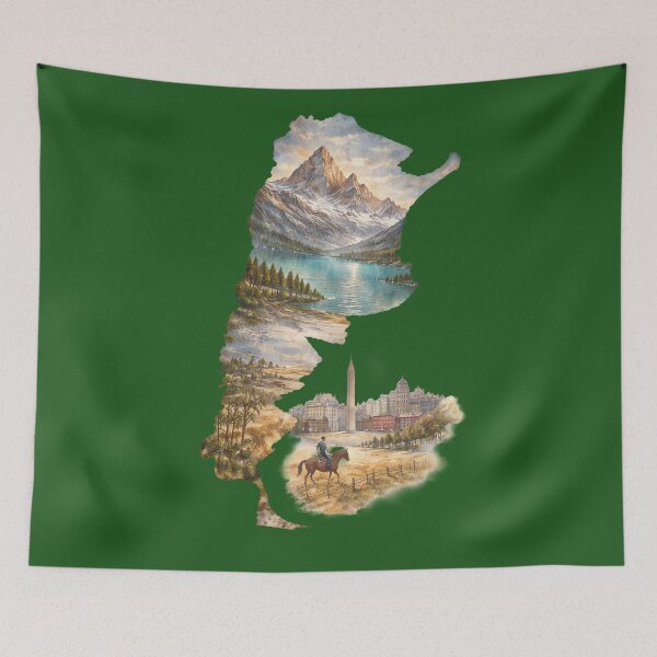 Item preview, Argentina Within Nature designed and sold by MIArt Studio.