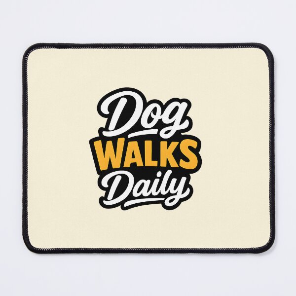 Item preview, Dog Walks Daily designed and sold by musthavewords.