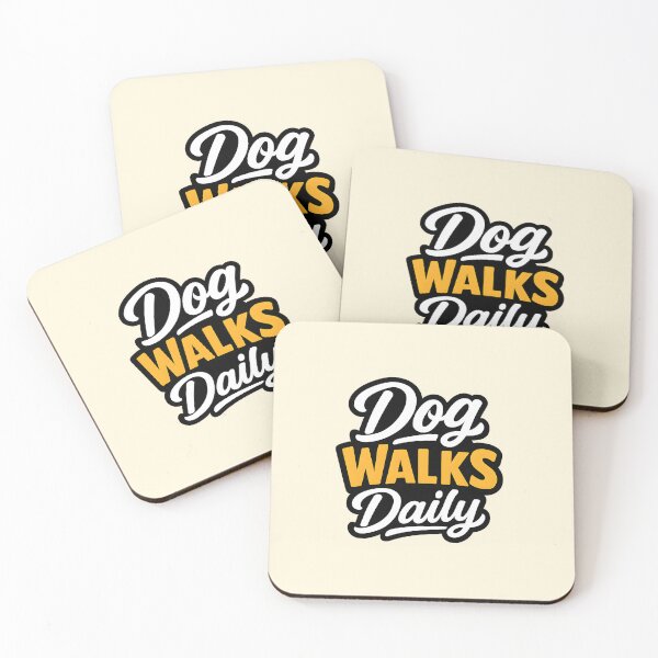 Item preview, Dog Walks Daily designed and sold by musthavewords.