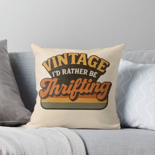 Item preview, Vintage I’d Rather Be Thrifting designed and sold by JI-PIXEL-PLACE.
