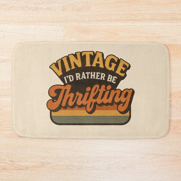 Item preview, Vintage I’d Rather Be Thrifting designed and sold by JI-PIXEL-PLACE.