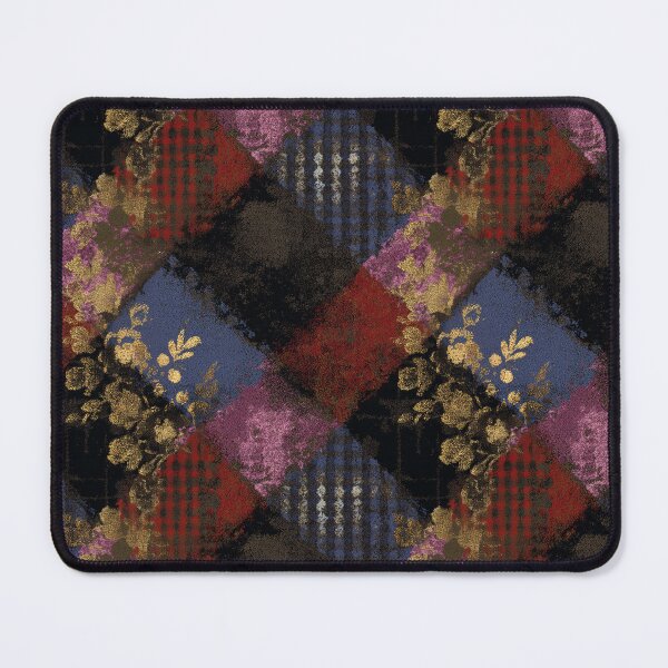 Item preview, Abstract Grunge Patchwork Pattern designed and sold by bubblegoth.
