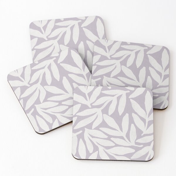 Item preview, Textured boho botanical branch silhouette - Dusty lilac designed and sold by Illustrated by Nat.