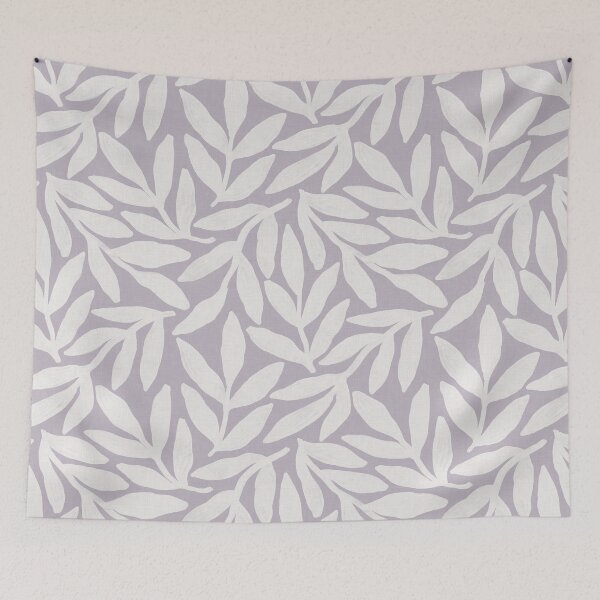 Item preview, Textured boho botanical branch silhouette - Dusty lilac designed and sold by Illustrated by Nat.