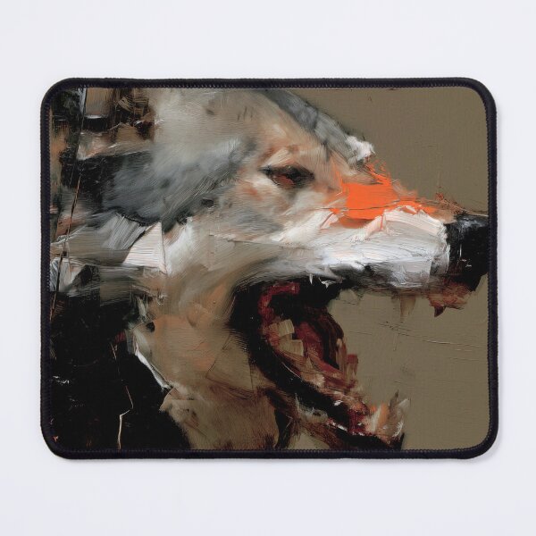 Item preview, Abstract Wolf Portrait designed and sold by lautir.