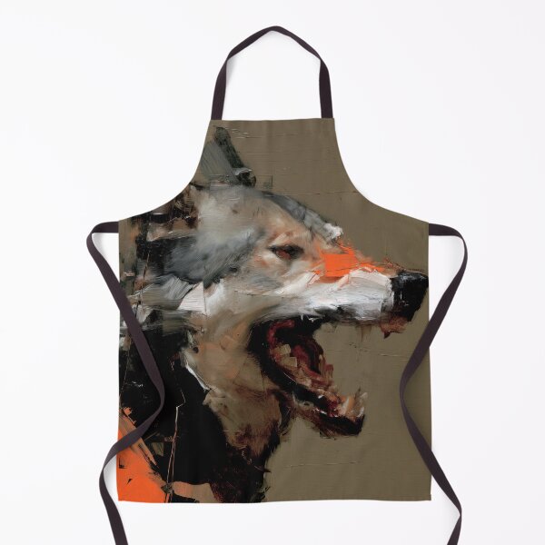 Item preview, Abstract Wolf Portrait designed and sold by lautir.