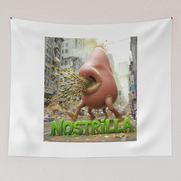 Item preview, Nostrilla Runs Again Print designed and sold by Lichentroupe63.