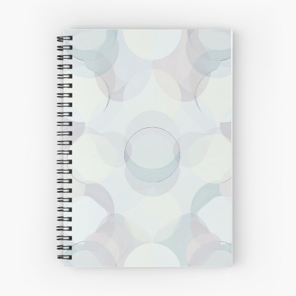Item preview, Patrón de círculos superpuestos en tonos pastel suaves designed and sold by Bright Vibe Designs.