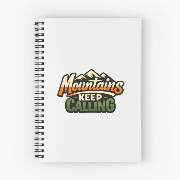 Item preview, Mountains Keep Calling designed and sold by musthavewords.