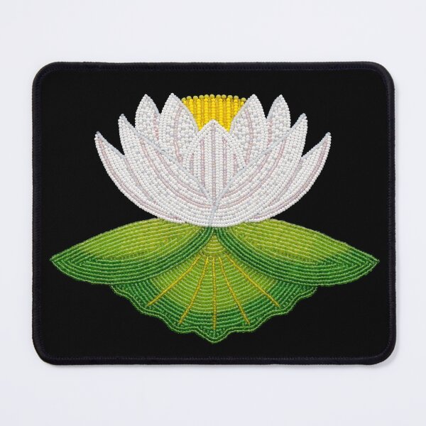Item preview, Waterlily beadwork image designed and sold by JLeighGokey.