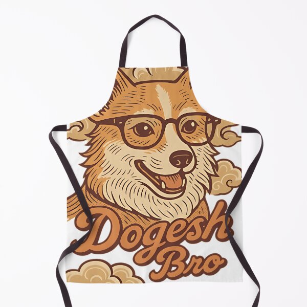 Item preview, Retro Corgi with Vintage Style Glasses Dogesh Bro designed and sold by ITz Shop.