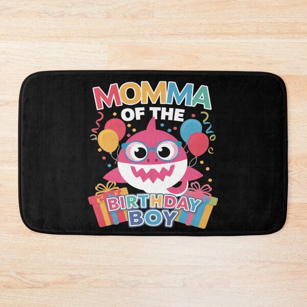 Item preview, Momma of the Birthday Boy Family Matching Party Shark 9  designed and sold by FadeOfThrone.