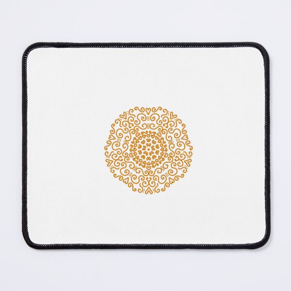 Item preview, Yellow motif traditional pattern designed and sold by Whimsical-fairy.