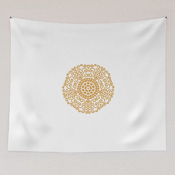 Item preview, Yellow motif traditional pattern designed and sold by Whimsical-fairy.