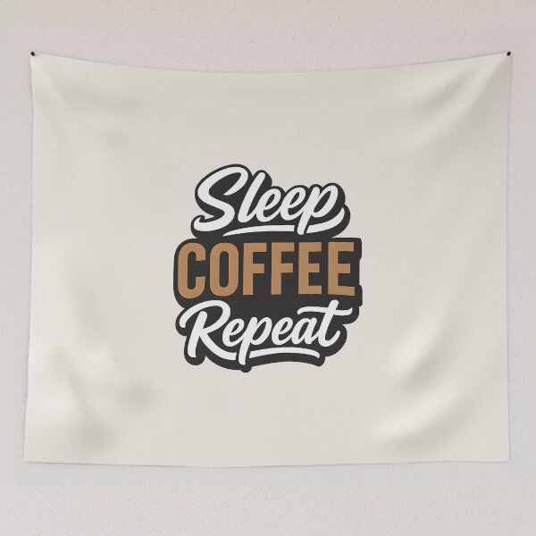 Item preview, Sleep Coffee Repeat designed and sold by musthavewords.