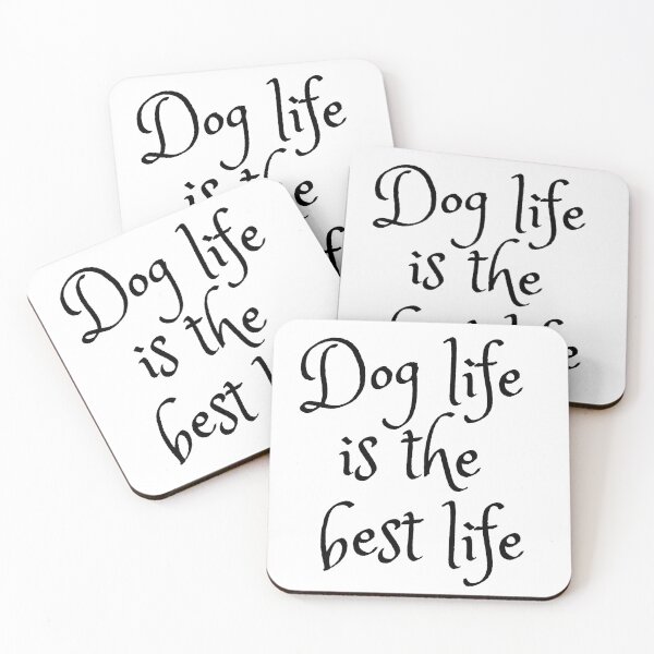 Item preview, Dog life is the best life - Dog owner gift designed and sold by DoggoDesignHub.