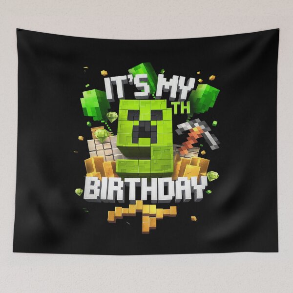 Item preview, Birthday Boy It's My 9th Birthday Video Game Pixel5  designed and sold by MarryIsMonth.