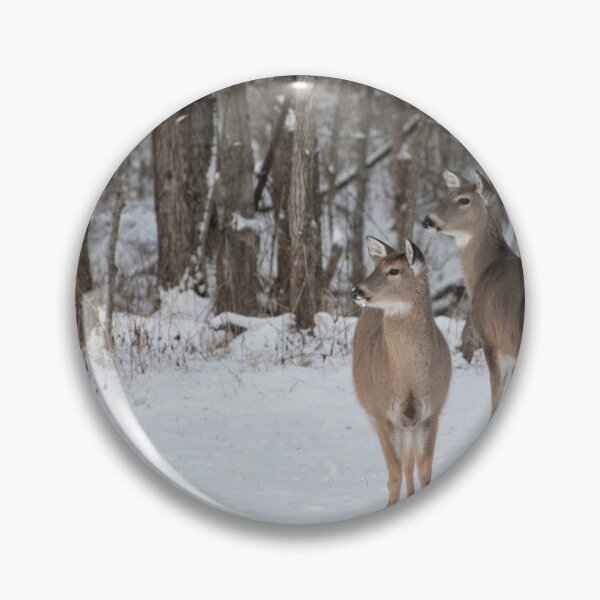 Item preview, Deer in the Snow designed and sold by OldelmWorks.