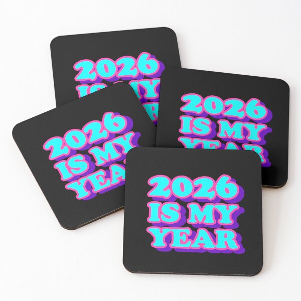 Item preview, 2026 Is My Year – Bold Motivational New Years Resolution Quote Typography  designed and sold by Shape Snip Studio.