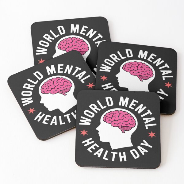Item preview, World Mental Health Day Human Brain Mental Health Awareness designed and sold by Rackaam.