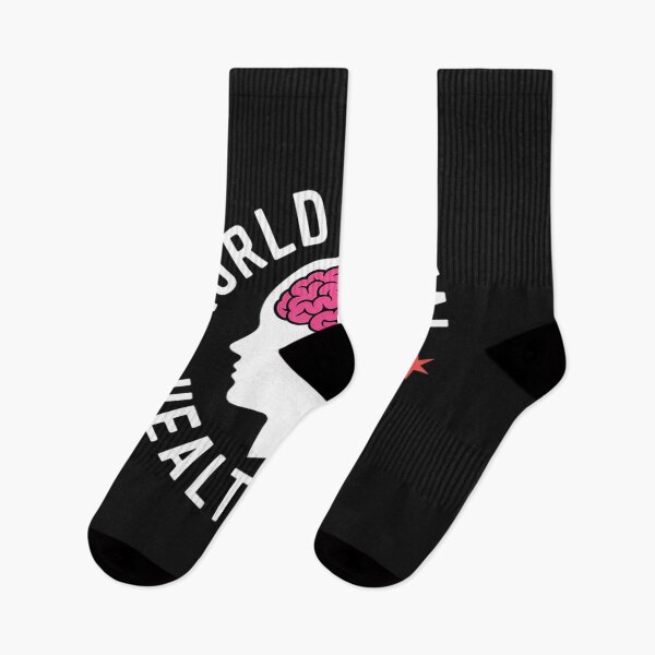 Item preview, World Mental Health Day Human Brain Mental Health Awareness designed and sold by Rackaam.