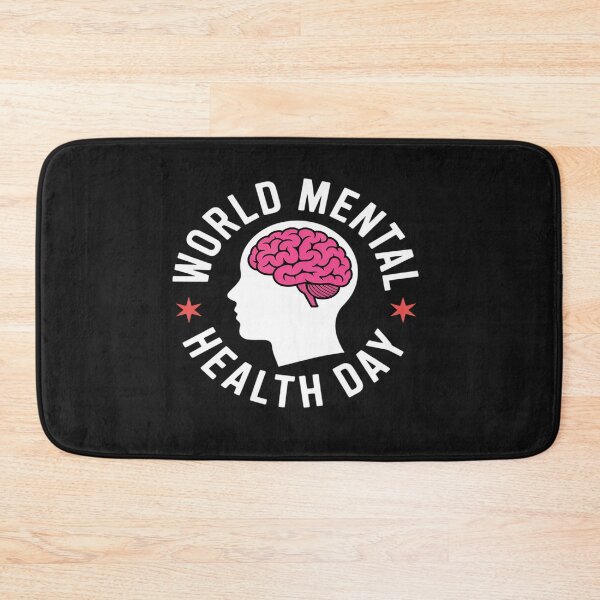 Item preview, World Mental Health Day Human Brain Mental Health Awareness designed and sold by Rackaam.