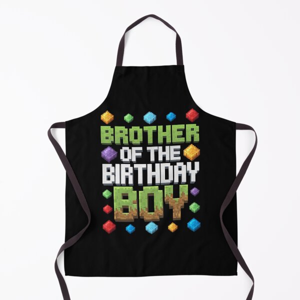 Item preview, Brother Of The Birthday Boy Game Pixel Number designed and sold by MarryIsMonth.