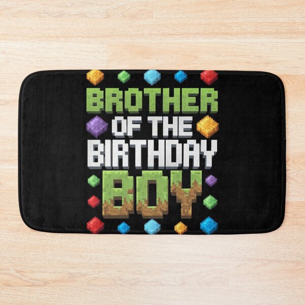 Item preview, Brother Of The Birthday Boy Game Pixel Number  designed and sold by MarryIsMonth.