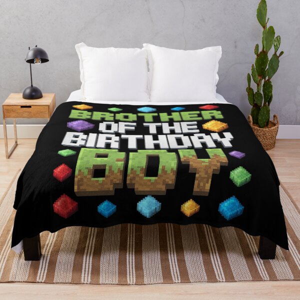 Item preview, Brother Of The Birthday Boy Game Pixel Number designed and sold by MarryIsMonth.