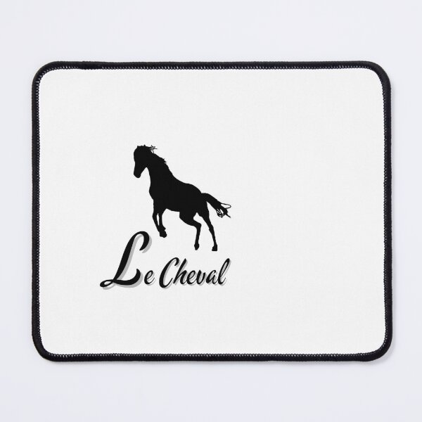 Item preview, Le Cheval – Black Jumping Horse Minimal Logo designed and sold by Dotadoari.