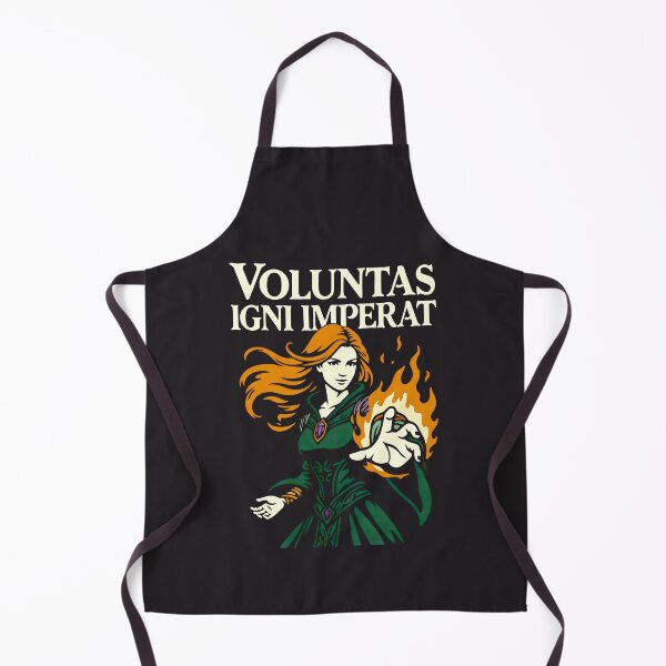 Item preview, Voluntas Igni Imperat Fire Sorceress Fantasy Art designed and sold by SplashTastic.