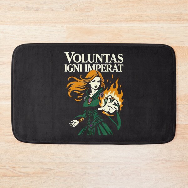 Item preview, Voluntas Igni Imperat Fire Sorceress Fantasy Art designed and sold by SplashTastic.