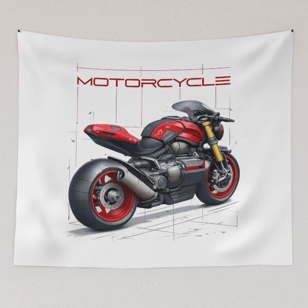 Item preview, Motorcycle.15 designed and sold by TATTOO-DESIGN.