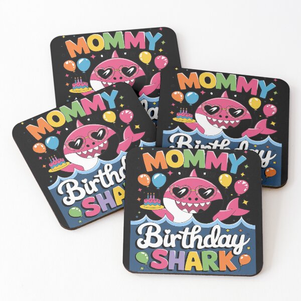 Item preview, Mommy of the Shark Birthday Mom Matching Family  designed and sold by FadeOfThrone.
