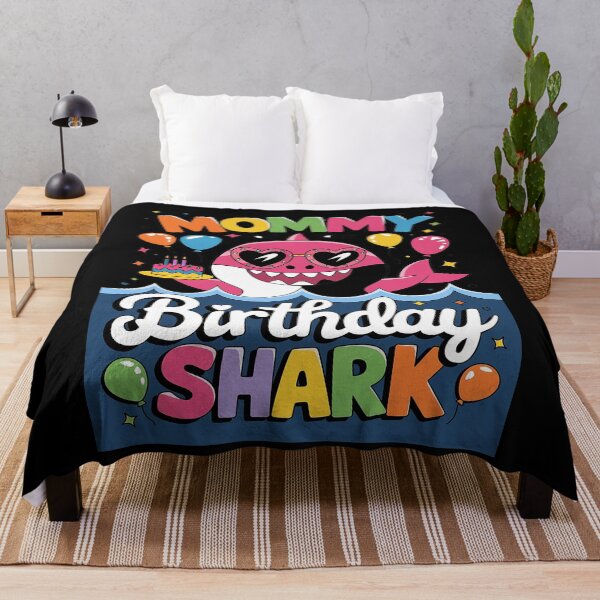 Item preview, Mommy of the Shark Birthday Mom Matching Family designed and sold by FadeOfThrone.