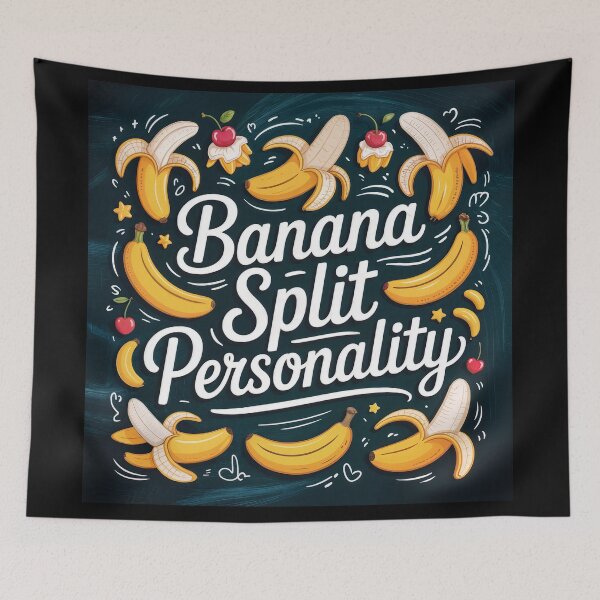 Item preview, Split Personality Sundae: Bananas Gone Wild designed and sold by ForeverPrintsOK.