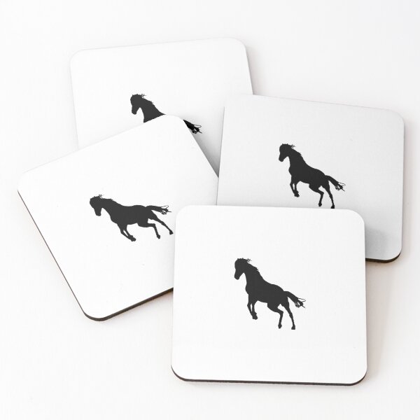 Item preview, Black Jumping Horse – Minimal Logo Design designed and sold by Dotadoari.