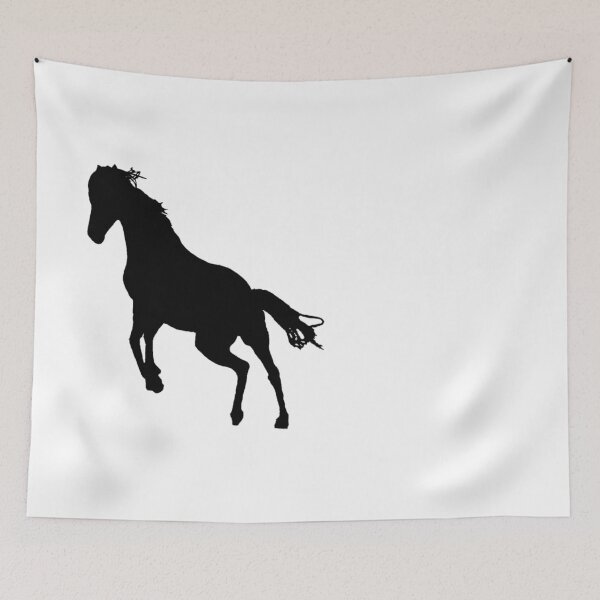 Item preview, Black Jumping Horse – Minimal Logo Design designed and sold by Dotadoari.