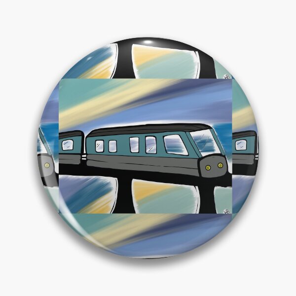 Item preview, Monorail train movement designed and sold by WendyBialek Designs.