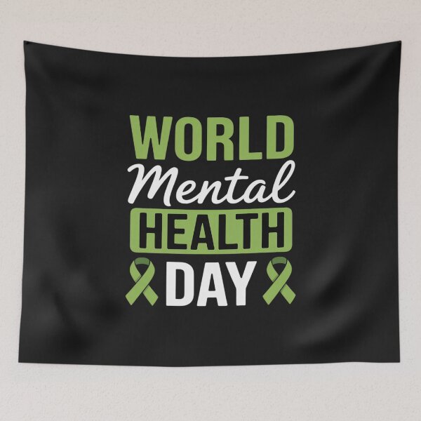 Item preview, World Mental Health Day designed and sold by Rackaam.