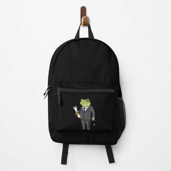 Item preview, Lawyer Frog Illustration – Professional Frog Lawyer in Suit | Legal Career Cartoon Art designed and sold by ColorSplash123.