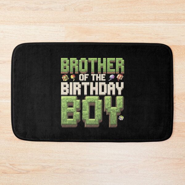 Item preview, Brother of The Birthday Boy Video Gamer Pixel Birthday Party  designed and sold by MythWoot.