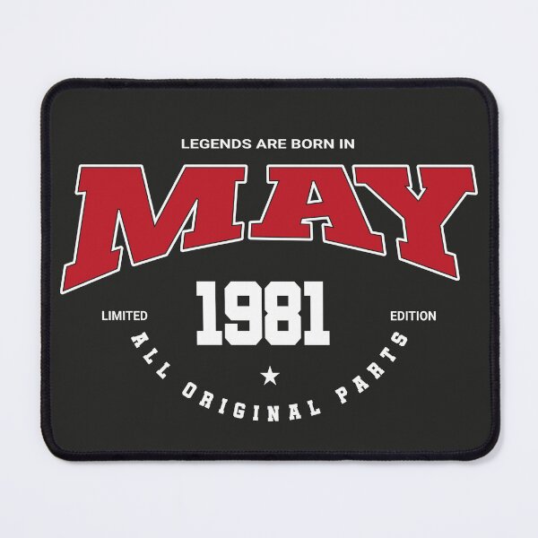 Item preview, May legends 1981 designed and sold by HB Shirts.