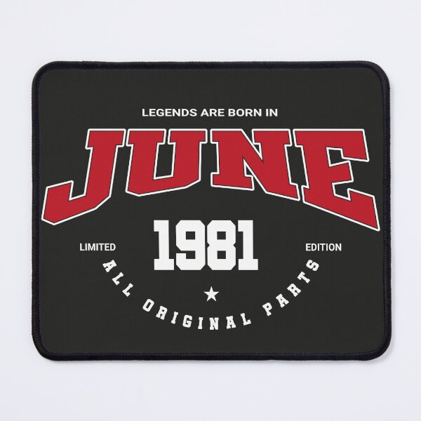 Item preview, June legends 1981 designed and sold by HB Shirts.