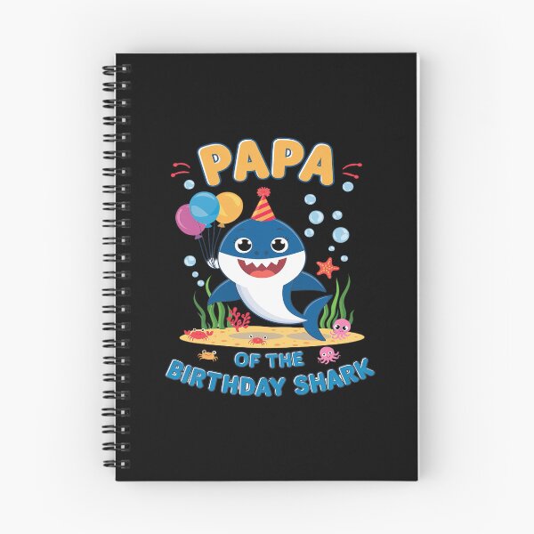 Item preview, Papa Birthday Kids Shark Daddy Party Matching Family  designed and sold by FadeOfThrone.