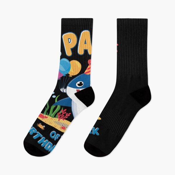 Item preview, Papa Birthday Kids Shark Daddy Party Matching Family  designed and sold by FadeOfThrone.