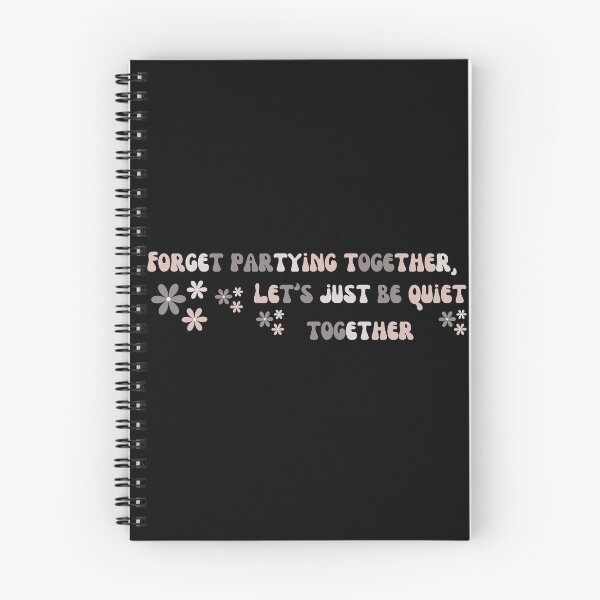 Item preview, Forget Partying Together, Lets Be Quiet Together designed and sold by tranquil-haven.
