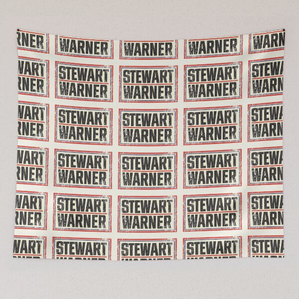 Item preview, Stuart Warner instruments - Vintage race, hot rod, muscle car - aged, yellowed, race worn finish designed and sold by retropetrol.